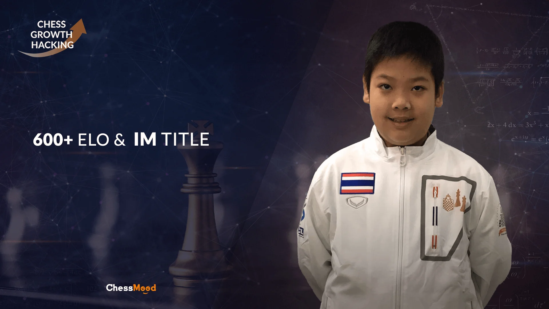 First I'm Raising 600+ elo and becoming the first IM of his country